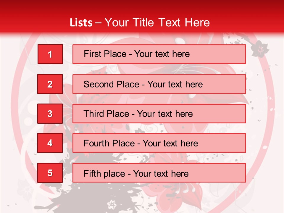 Wallpaper Graphic Plant PowerPoint Template