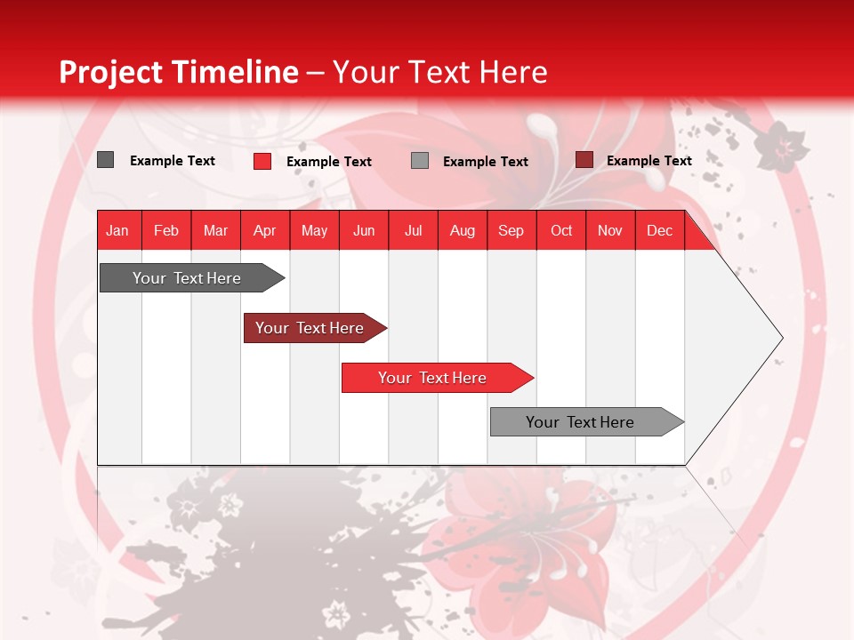 Wallpaper Graphic Plant PowerPoint Template
