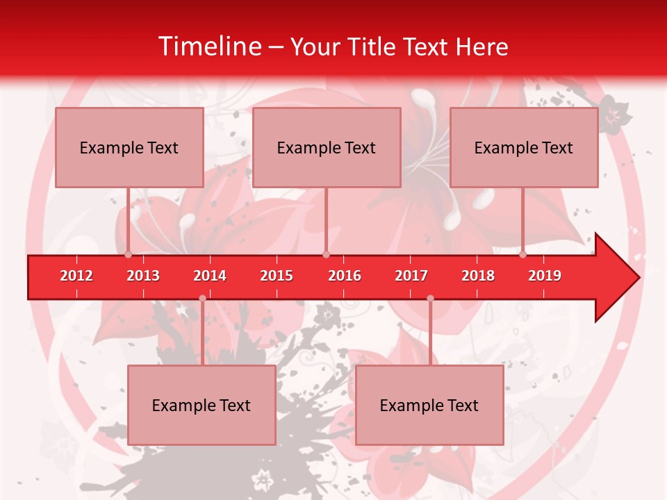 Wallpaper Graphic Plant PowerPoint Template