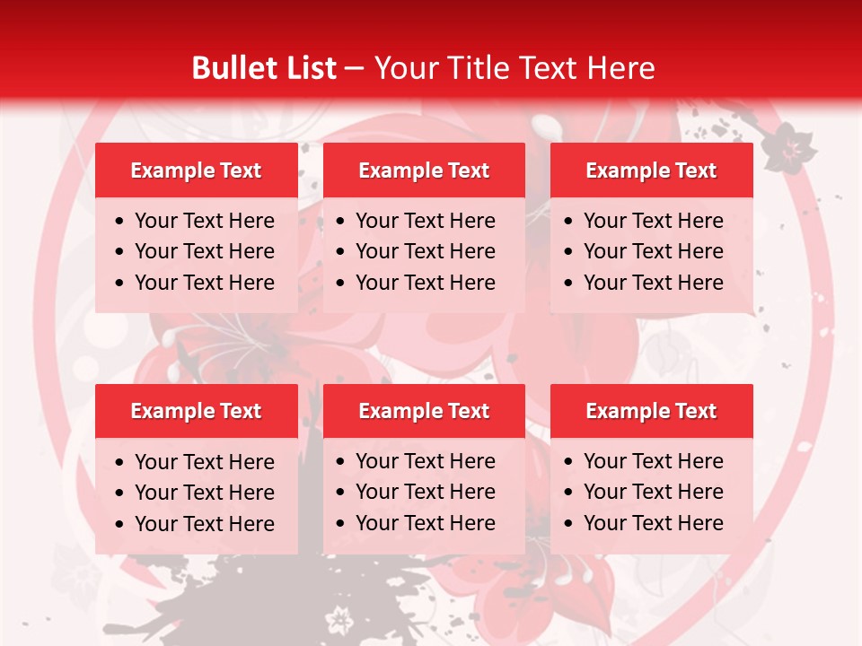 Wallpaper Graphic Plant PowerPoint Template