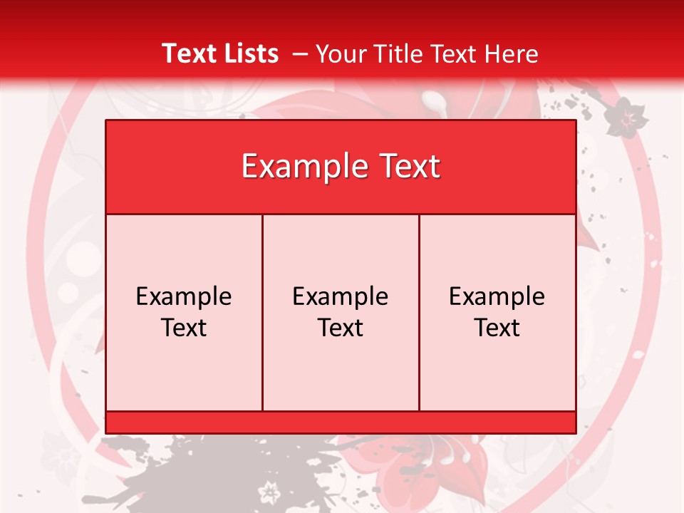 Wallpaper Graphic Plant PowerPoint Template