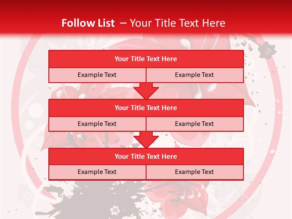 Wallpaper Graphic Plant PowerPoint Template