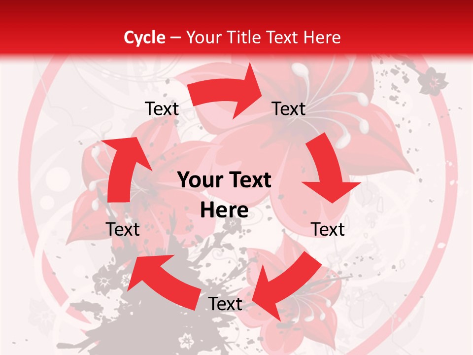 Wallpaper Graphic Plant PowerPoint Template