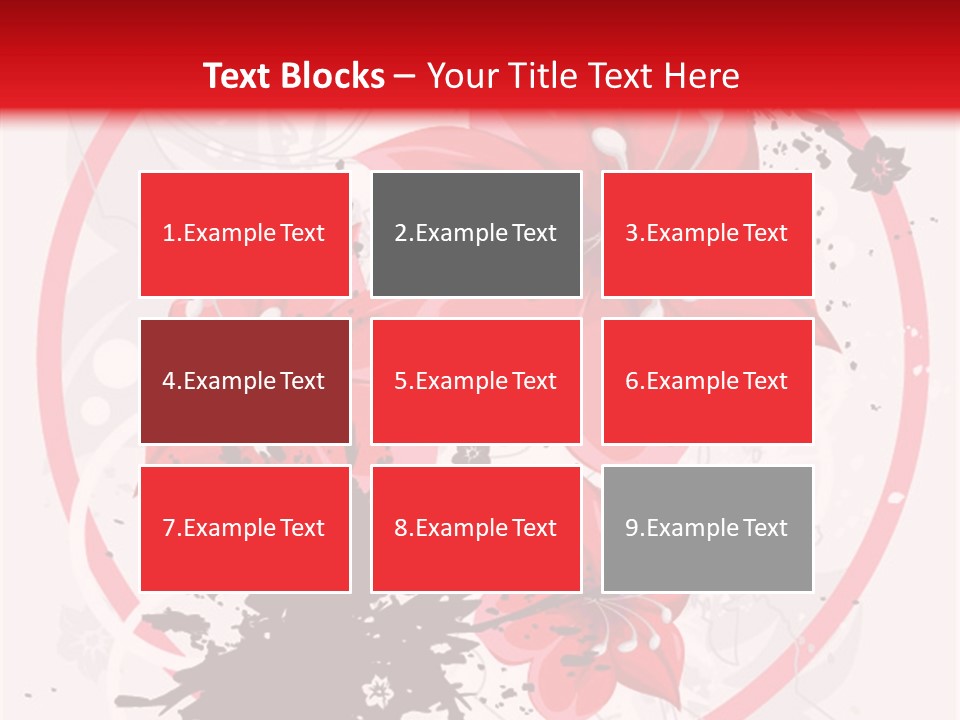 Wallpaper Graphic Plant PowerPoint Template