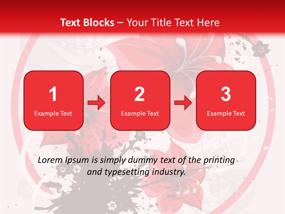 Wallpaper Graphic Plant PowerPoint Template