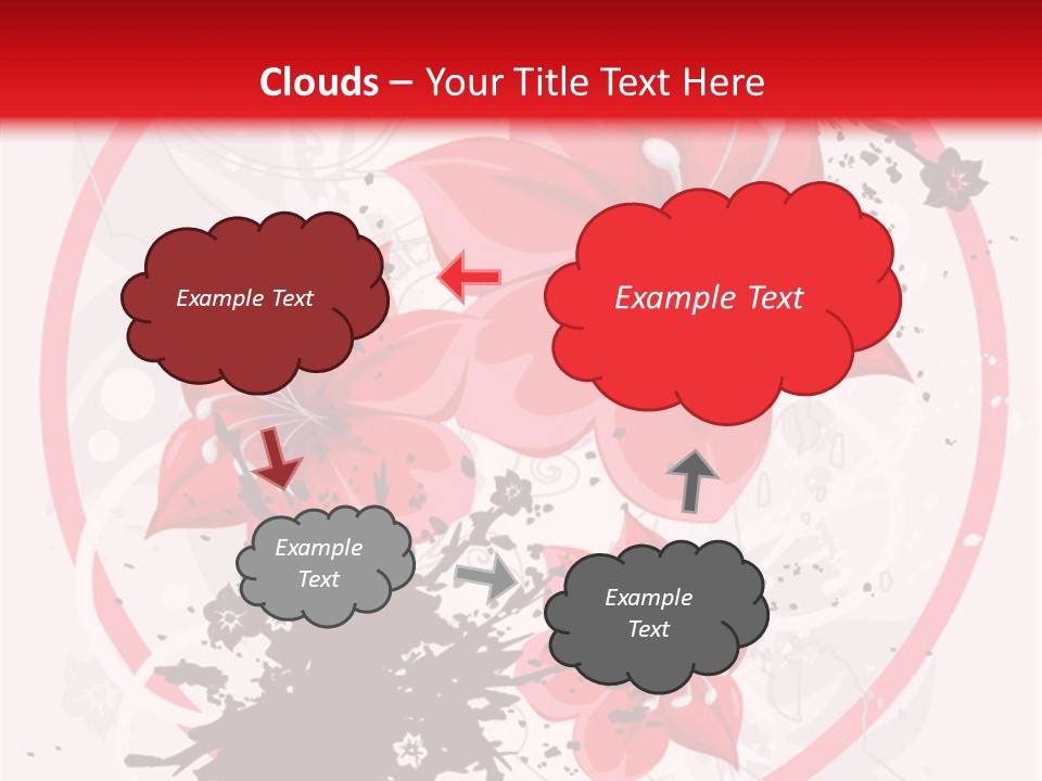 Wallpaper Graphic Plant PowerPoint Template