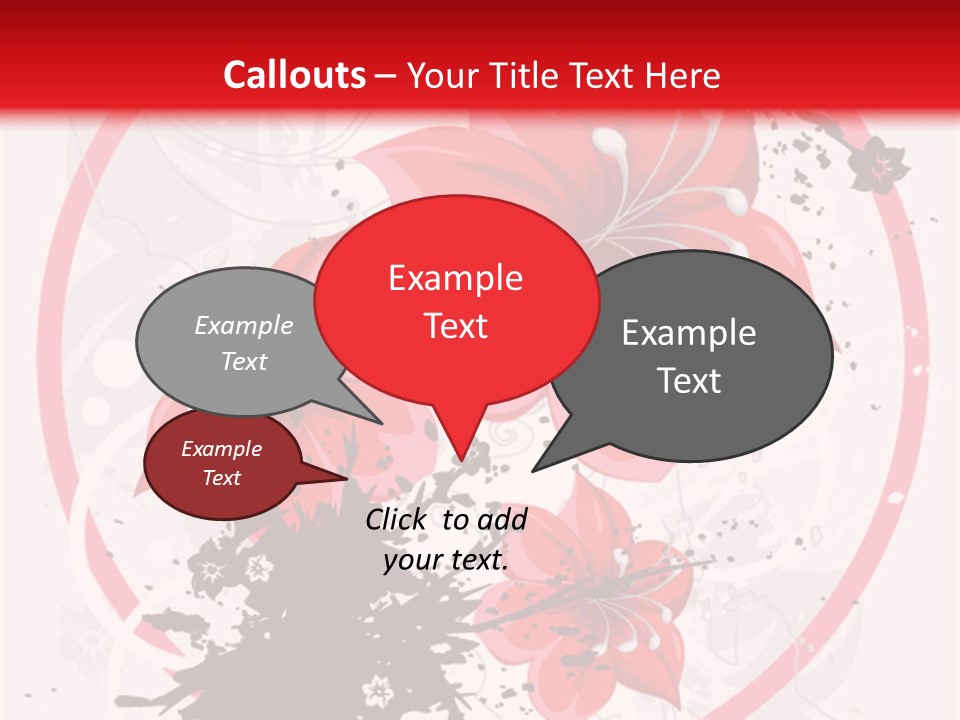 Wallpaper Graphic Plant PowerPoint Template