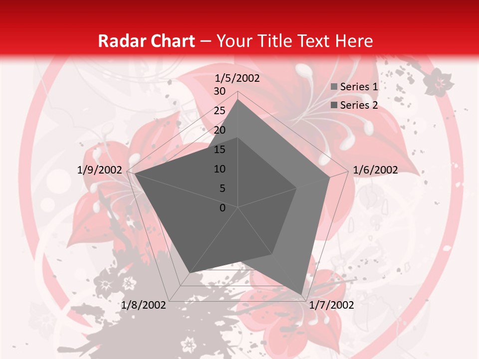 Wallpaper Graphic Plant PowerPoint Template