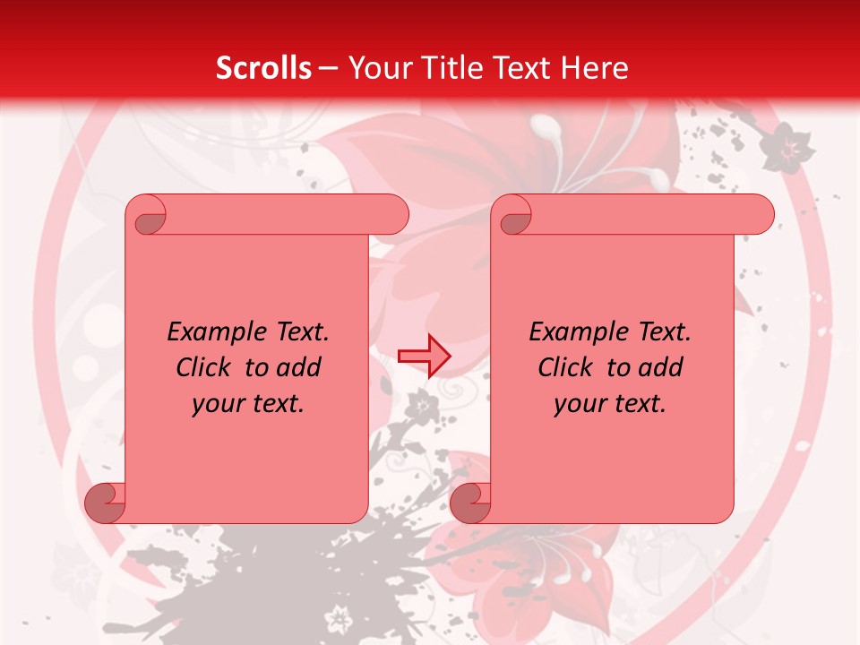 Wallpaper Graphic Plant PowerPoint Template