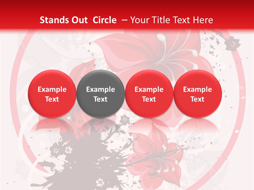 Wallpaper Graphic Plant PowerPoint Template