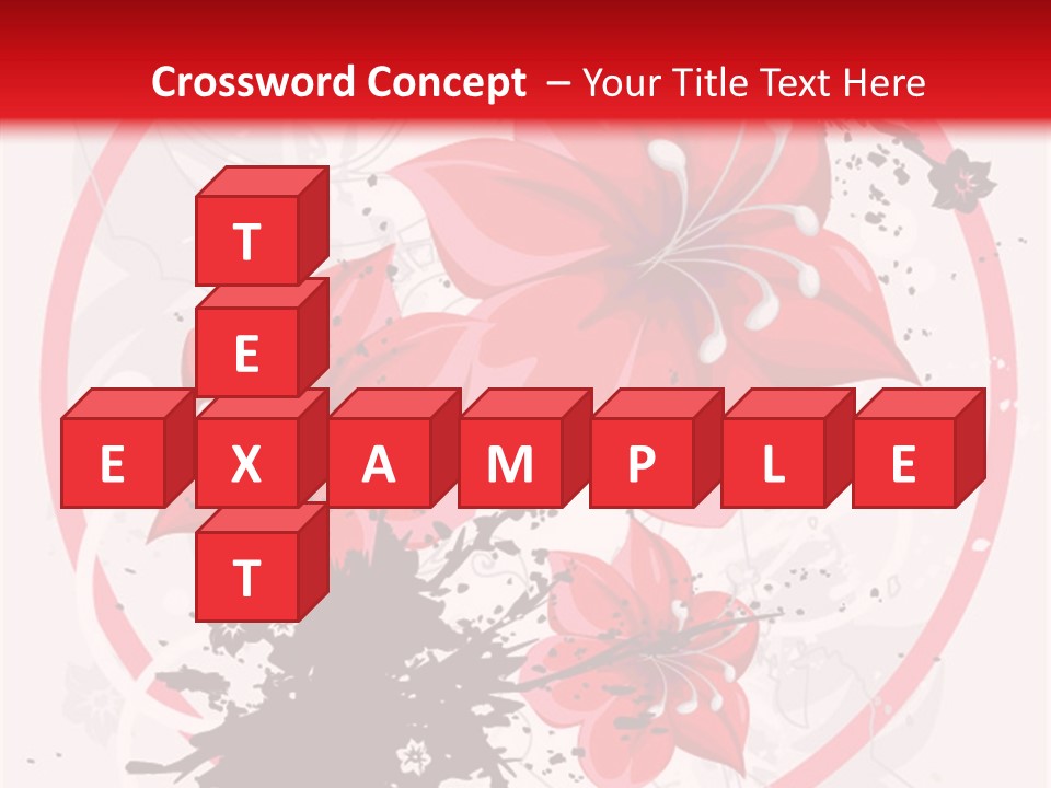 Wallpaper Graphic Plant PowerPoint Template