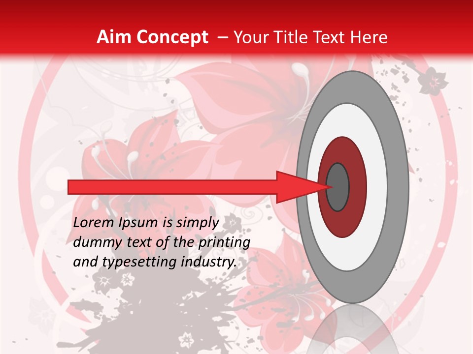 Wallpaper Graphic Plant PowerPoint Template