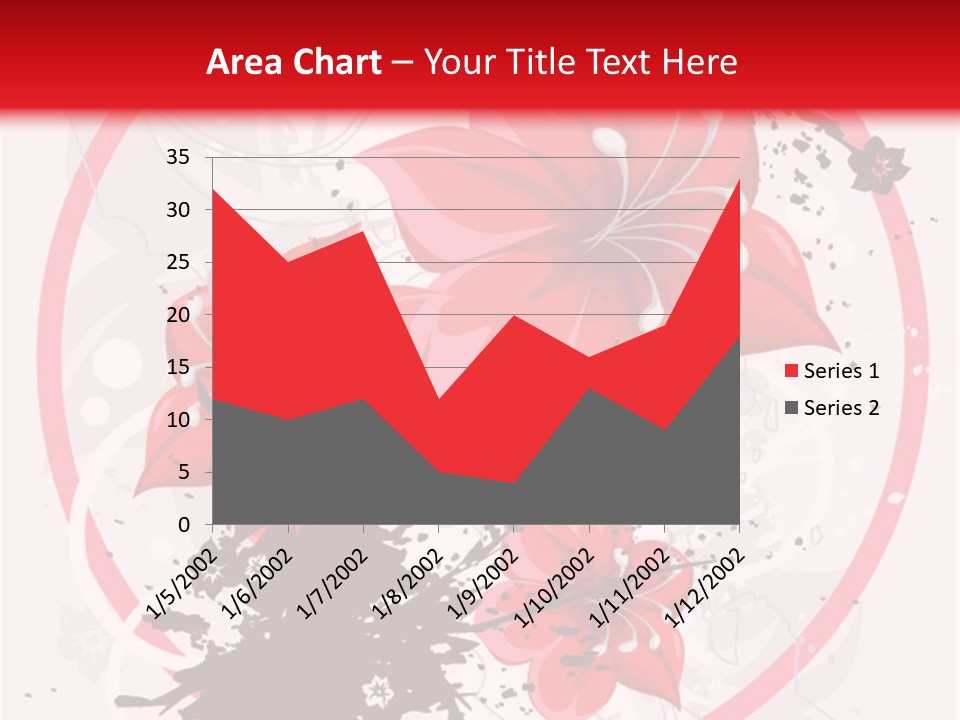 Wallpaper Graphic Plant PowerPoint Template
