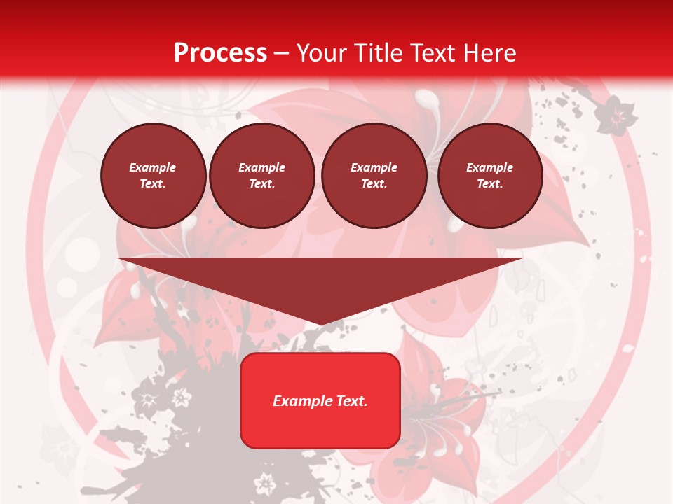 Wallpaper Graphic Plant PowerPoint Template