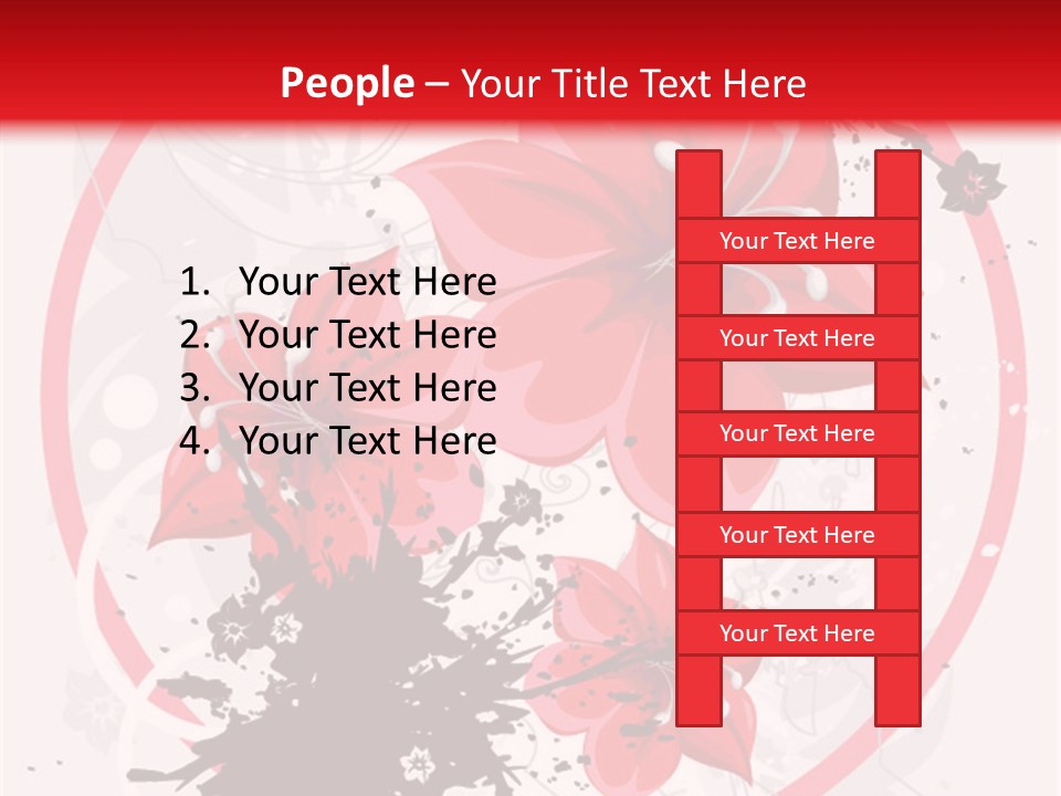 Wallpaper Graphic Plant PowerPoint Template