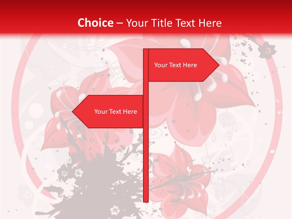 Wallpaper Graphic Plant PowerPoint Template