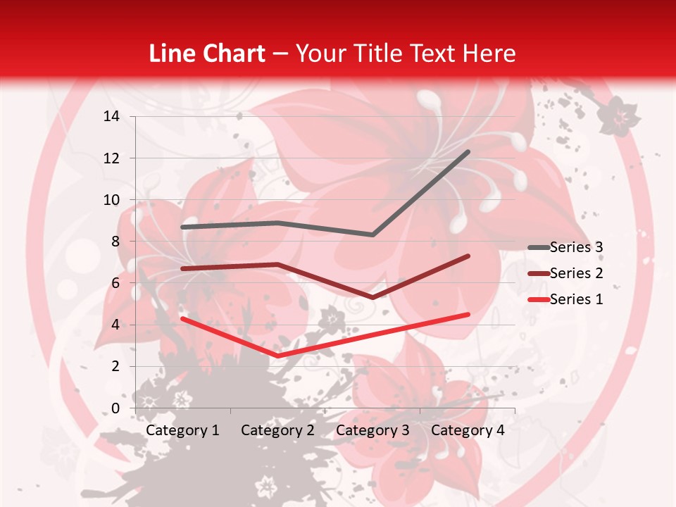 Wallpaper Graphic Plant PowerPoint Template