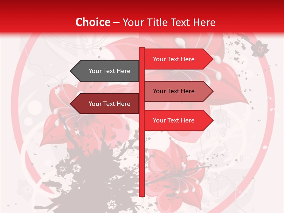 Wallpaper Graphic Plant PowerPoint Template