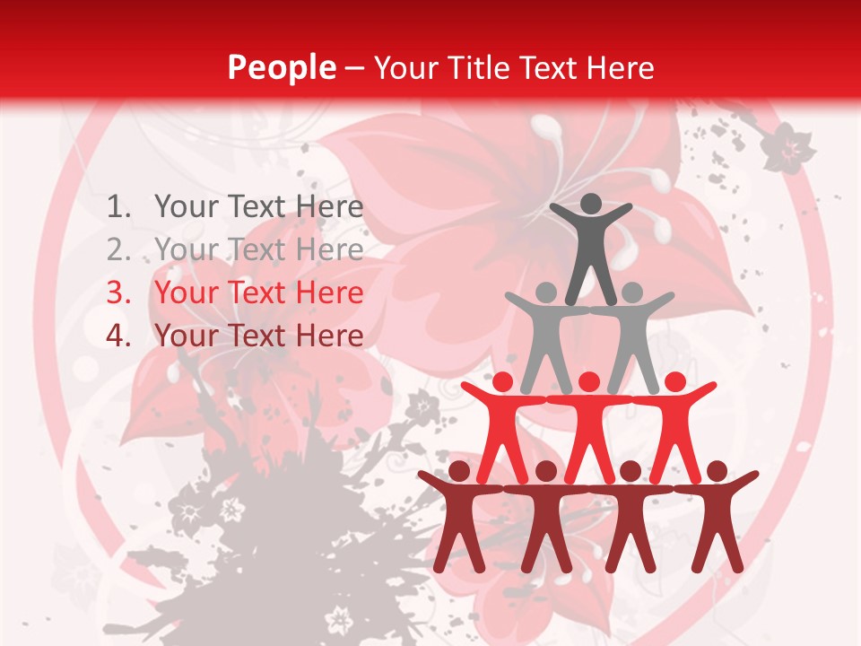 Wallpaper Graphic Plant PowerPoint Template