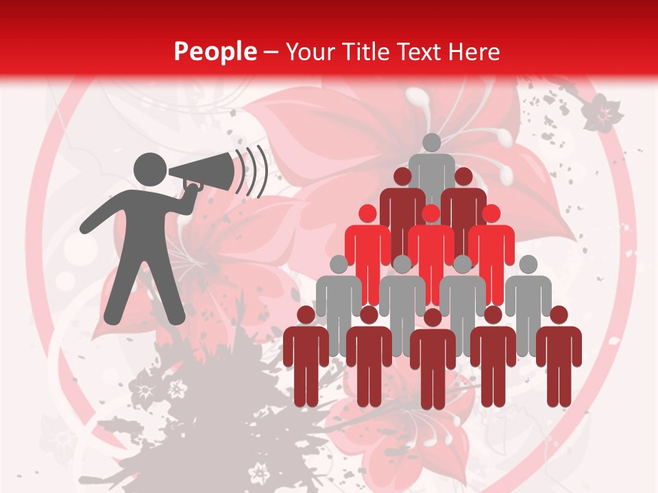 Wallpaper Graphic Plant PowerPoint Template