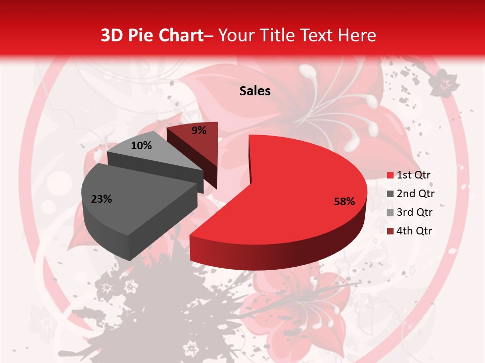 Wallpaper Graphic Plant PowerPoint Template