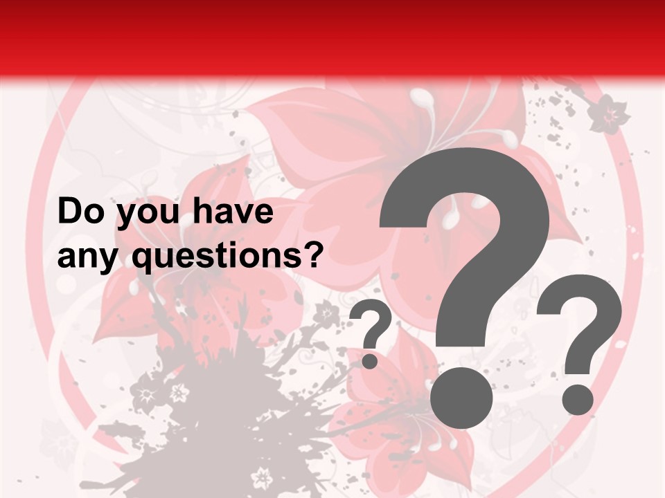 Wallpaper Graphic Plant PowerPoint Template