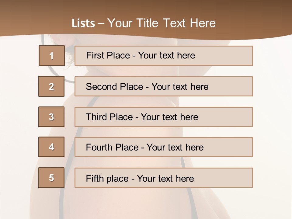 Eroticism Expression Happy PowerPoint Template