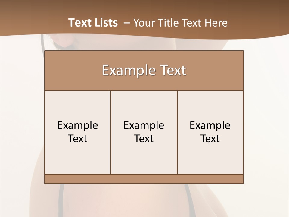 Eroticism Expression Happy PowerPoint Template