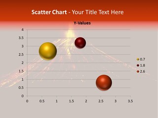 Lava Fire Volcano PowerPoint Template