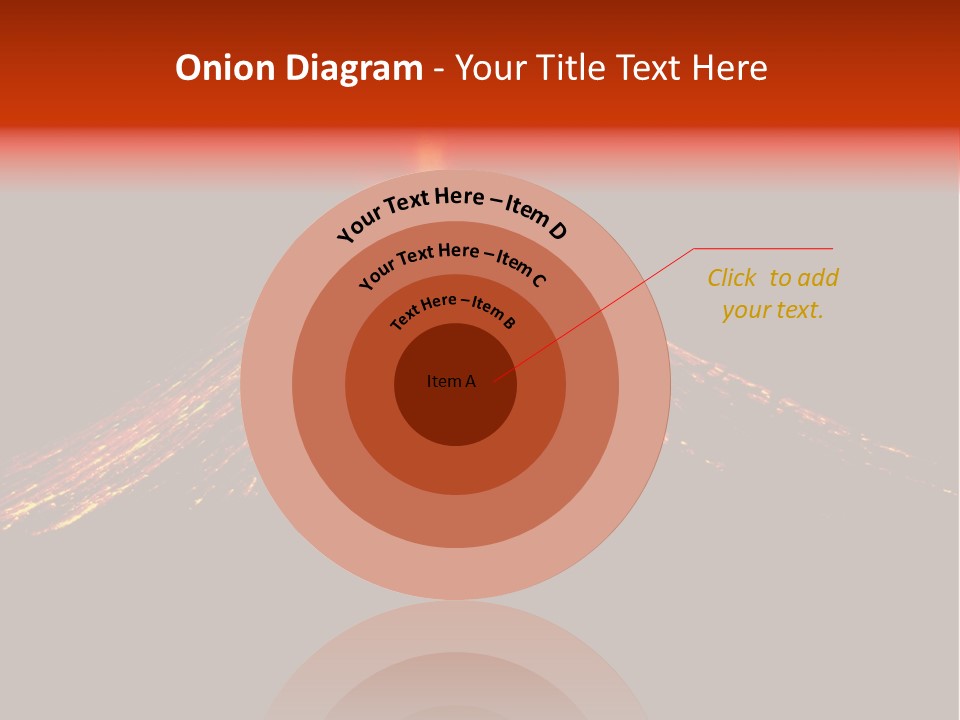 Lava Fire Volcano PowerPoint Template