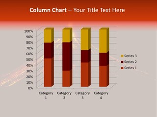 Lava Fire Volcano PowerPoint Template