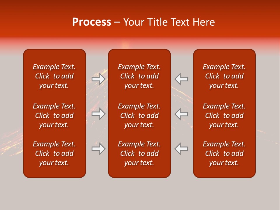 Lava Fire Volcano PowerPoint Template