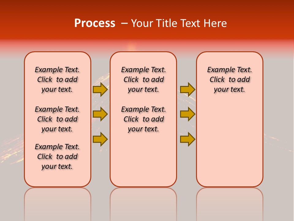 Lava Fire Volcano PowerPoint Template