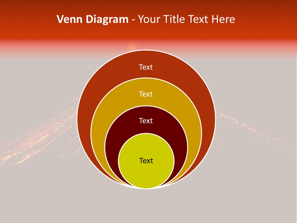 Lava Fire Volcano PowerPoint Template