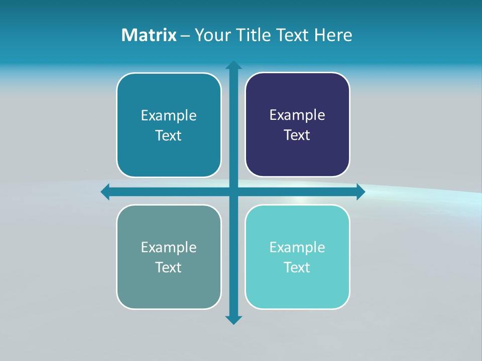 Earth Universe Armageddon PowerPoint Template