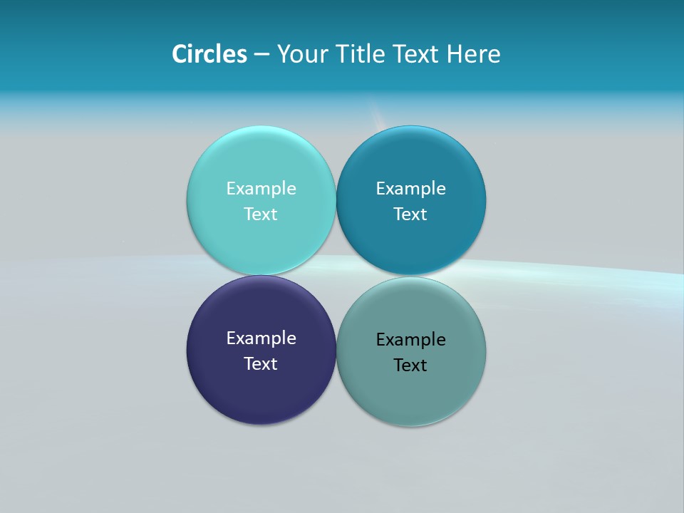 Earth Universe Armageddon PowerPoint Template