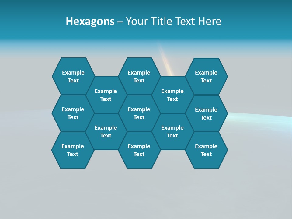 Earth Universe Armageddon PowerPoint Template