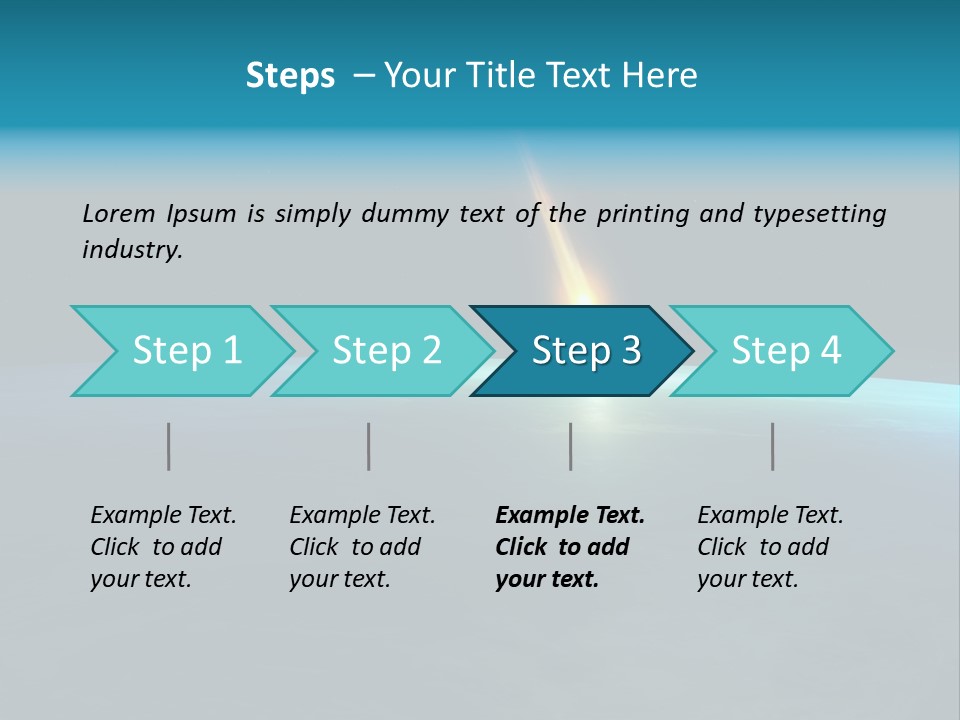 Earth Universe Armageddon PowerPoint Template