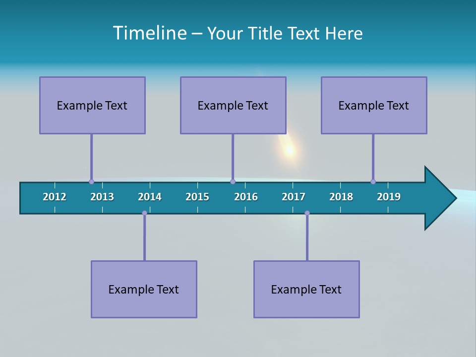 Earth Universe Armageddon PowerPoint Template