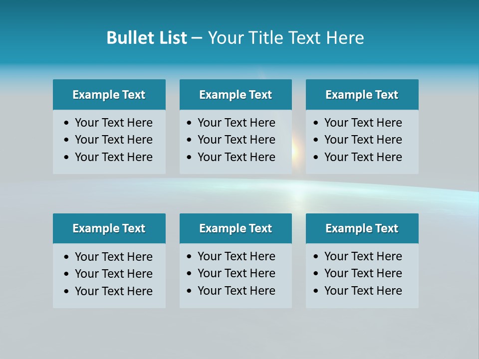 Earth Universe Armageddon PowerPoint Template