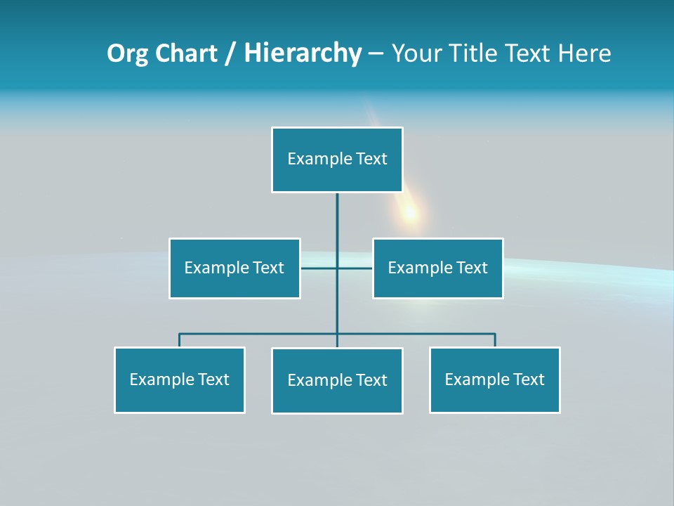 Earth Universe Armageddon PowerPoint Template