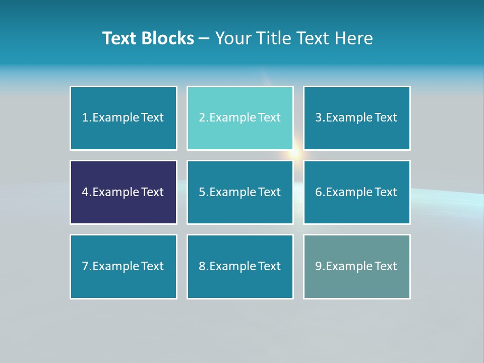 Earth Universe Armageddon PowerPoint Template