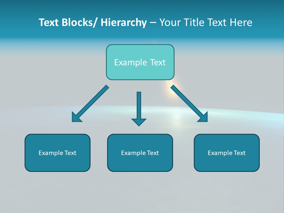 Earth Universe Armageddon PowerPoint Template
