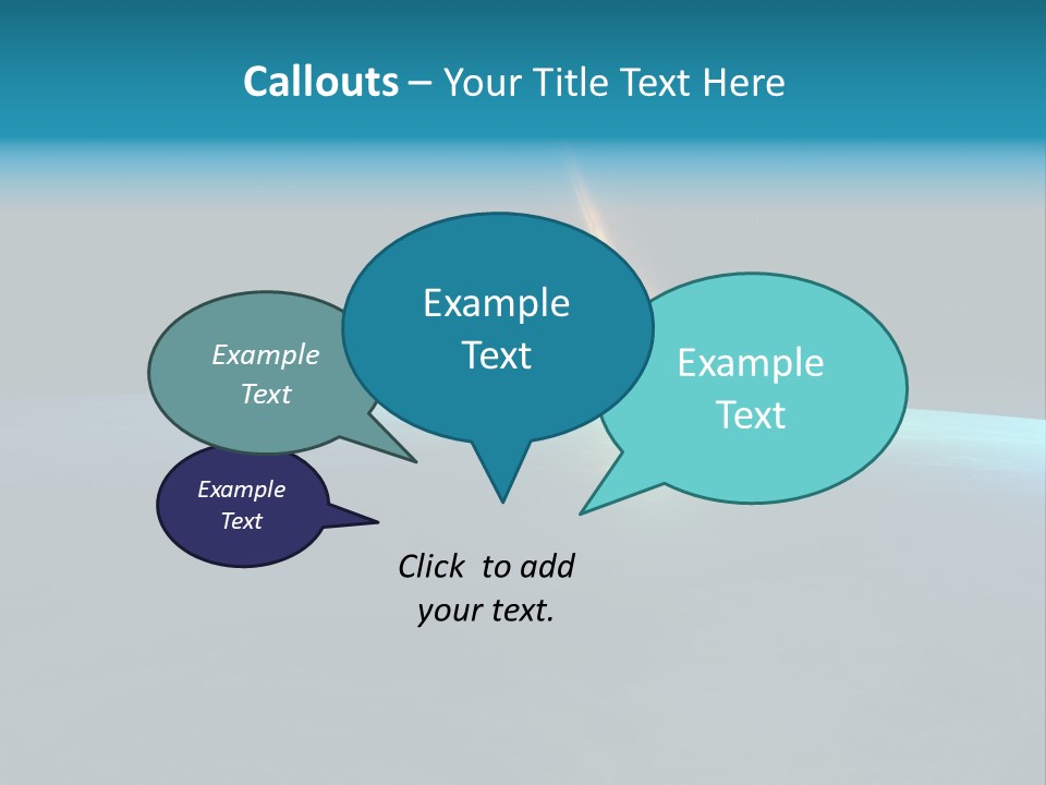 Earth Universe Armageddon PowerPoint Template