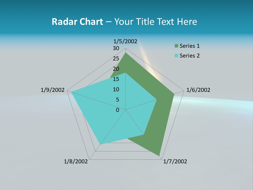 Earth Universe Armageddon PowerPoint Template