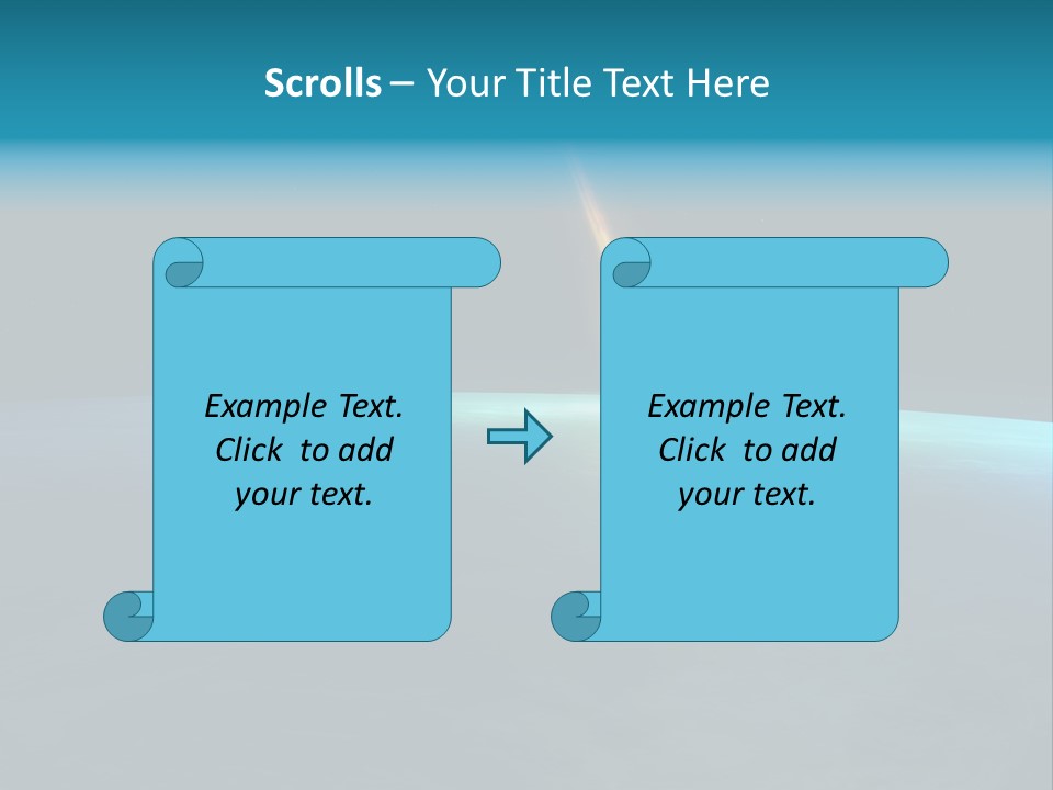 Earth Universe Armageddon PowerPoint Template