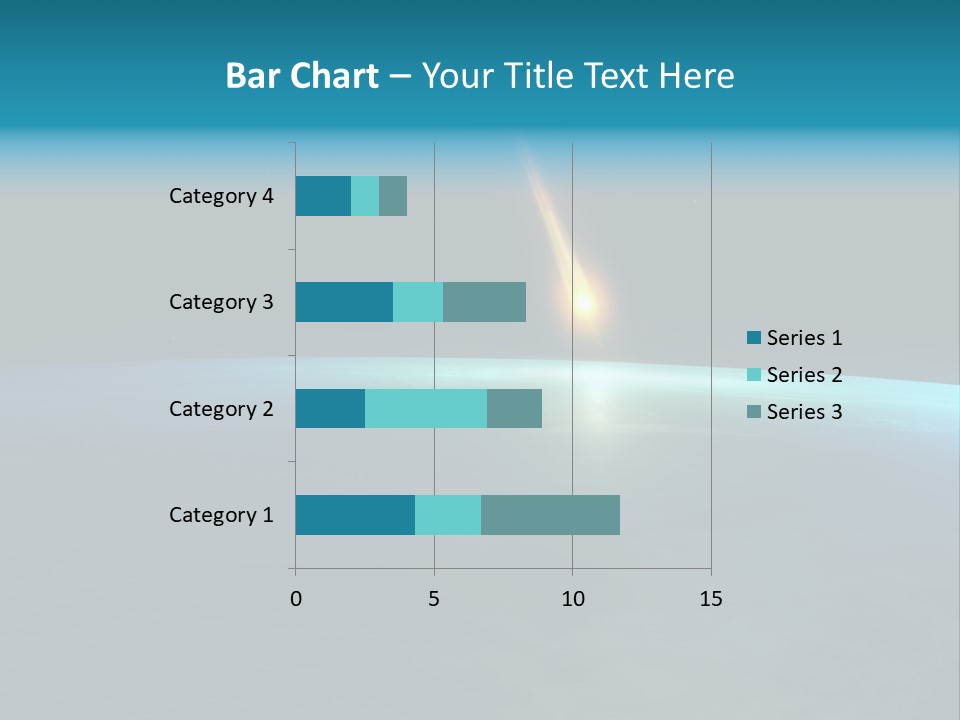 Earth Universe Armageddon PowerPoint Template