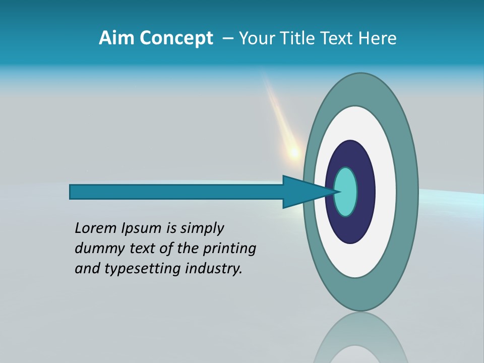 Earth Universe Armageddon PowerPoint Template