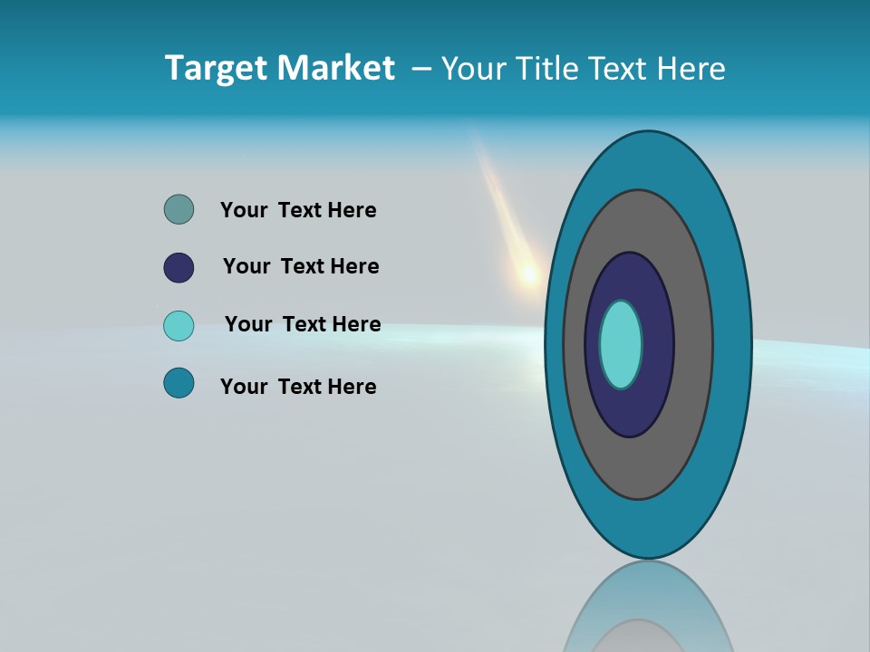Earth Universe Armageddon PowerPoint Template
