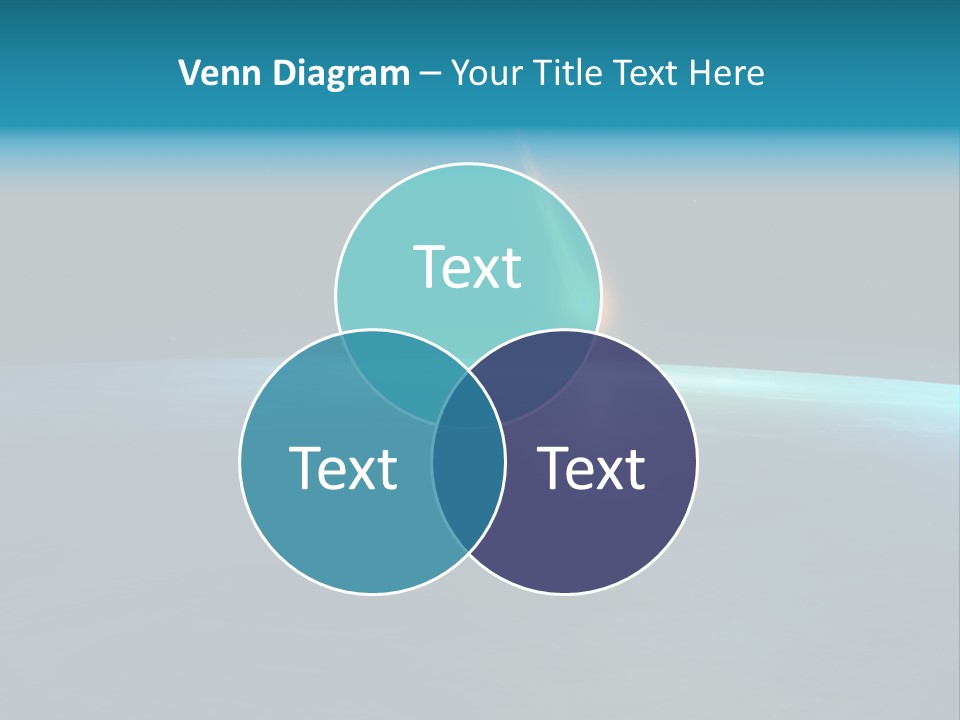 Earth Universe Armageddon PowerPoint Template